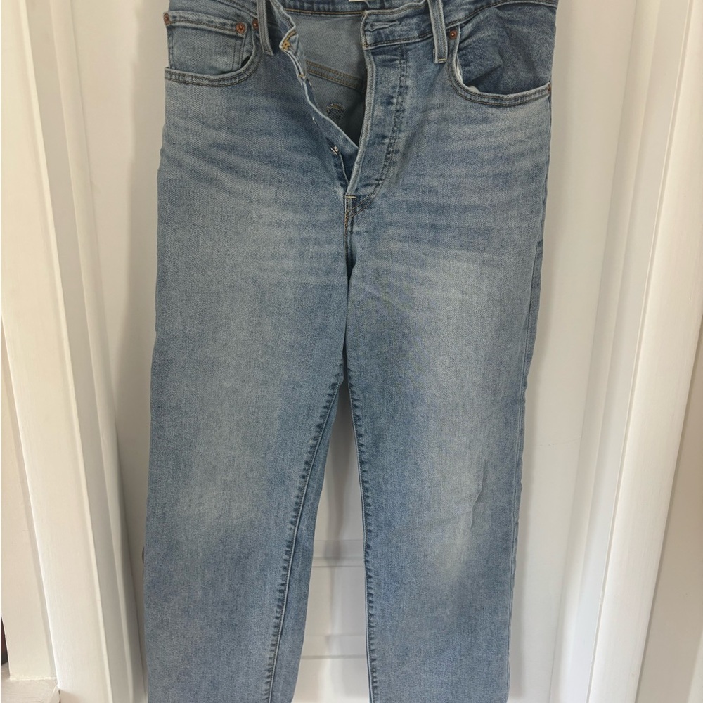 Levi's Ribcage Straight Leg Jean, size 30